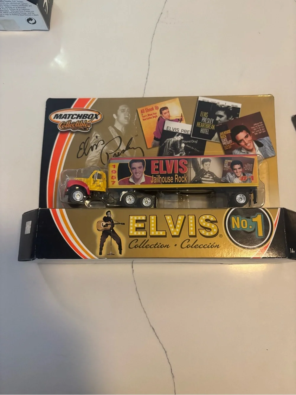 Vintage Matchbox Elvis No. 1 Collection Set of 4 Diecast Trucks NIB